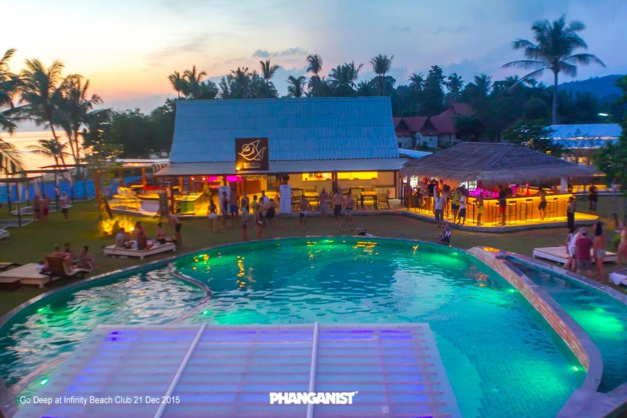Infinity Beach Club Resort & Hostel Koh Phangan Баан Тай Экстерьер фото